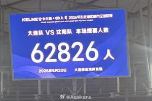 中国业余联赛上座率再创新高！东北超大连对阵沈阳观赛人数达62826人！