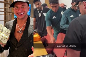 网红下注200万注墨西哥获胜!赛后赠墨西哥队100万美元劳力士手表