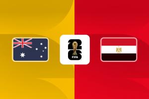 世界杯：澳大利亚对阵埃及，首发名单公布：萨拉赫、马尔穆什领衔，伊兰昆达出战