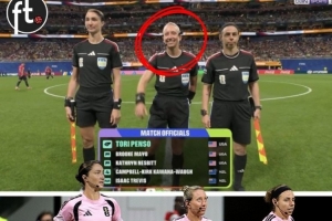 表现如何？托里·彭索成为世界杯第二位女性主裁，同时也是首次全女裁判组